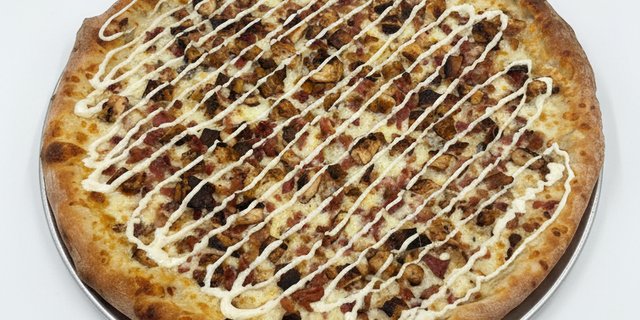 Chicken Bacon Ranch Pizza