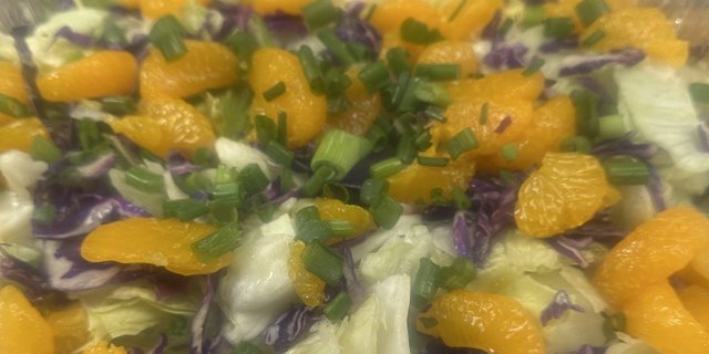 Crispy Chicken Citrus Salad Tray