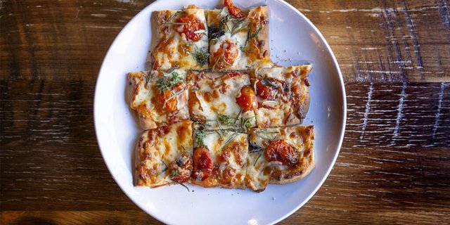 Goat Cheese & Pistachio Flatbread