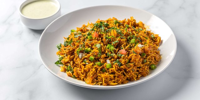 Veggie Pulav Rice Tray