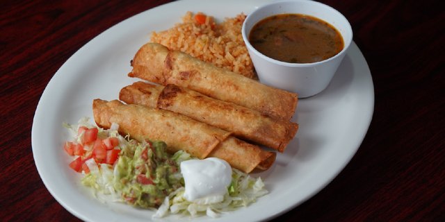 Flautas Plate