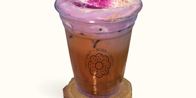 Ube Haze Cream Latte