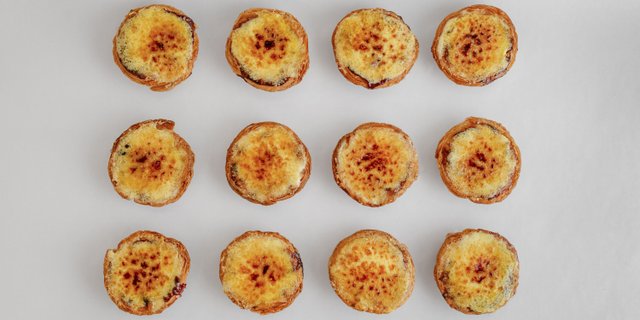 Creme Brulee Portuguese Egg Tart