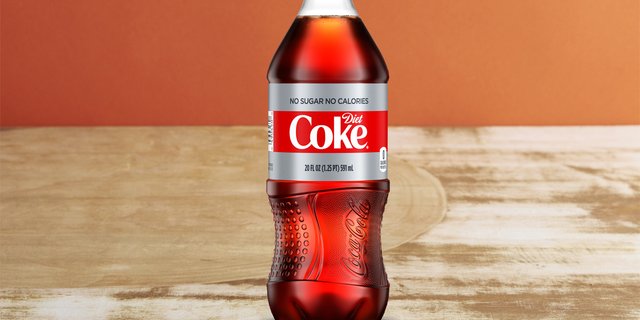 Bottled Diet Coke