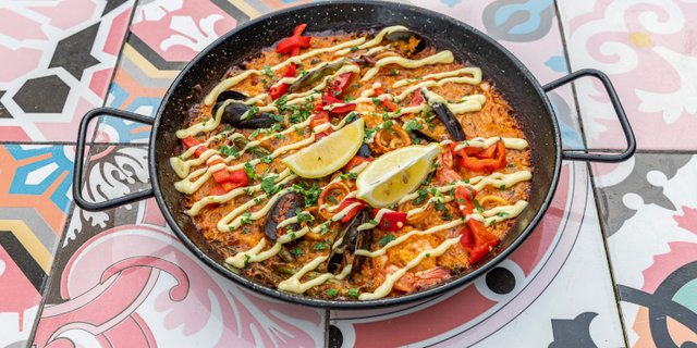Seafood Paella