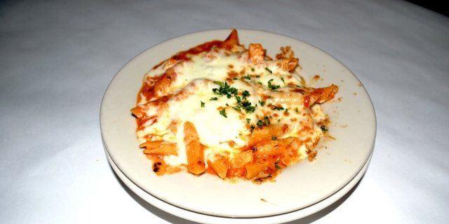 Baked Chicken Mostaccioli