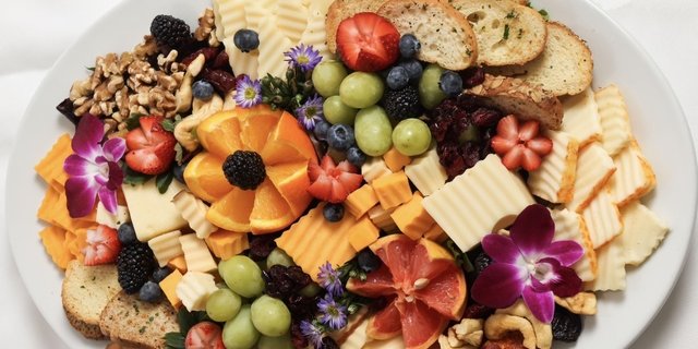Assorted Breakfast & Cheese Platter