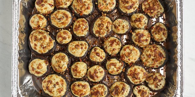 Stuffed Crimini Mushrooms