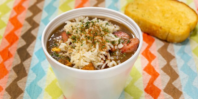 Chicken & Sausage w/ Rice Gumbo