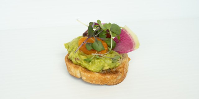 Avocado Smash Mini Toasts