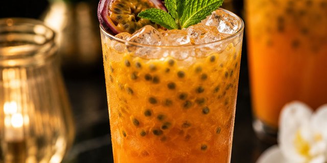 Passionfruit Thai Tea