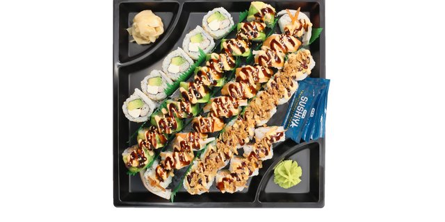 H-E-B Sushiya Fiesta 3 Party Tray
