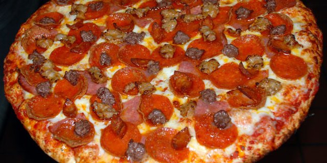 All Meat Pizza