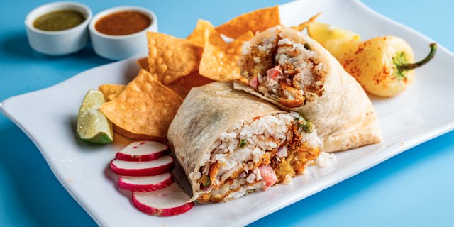 Shrimp Burrito