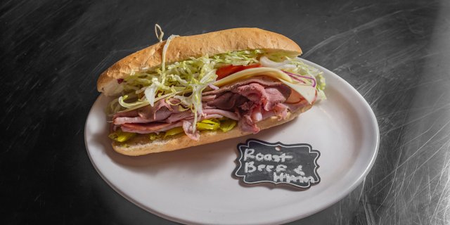 Roast Beef & Ham Cold Sandwich