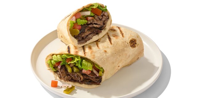 Beef Shawarma Wrap