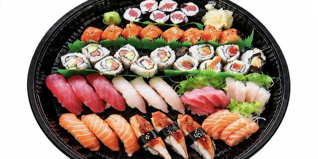 Assorted Sushi & Sashimi Platter
