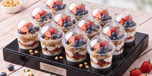 Fruit Granola Cup Tray