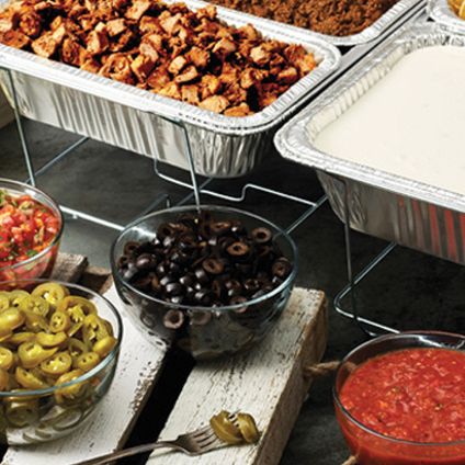 Nacho Bar w/ Black Olives