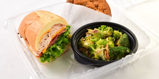 Half Sandwich & 2 Sides Boxed Lunches