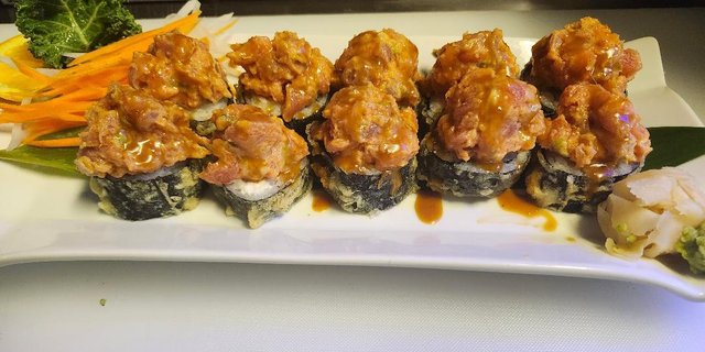 Spicy Tuna Tempura Roll