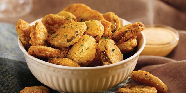 Crispy Pickle Chips