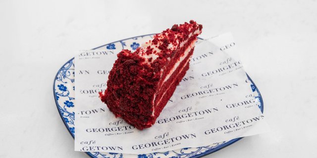 Red Velvet Cake Slice