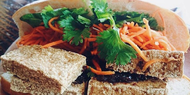Buddha Tofu Sandwich
