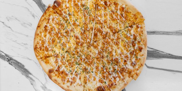 Buffalo Chicken Ranch Pizza
