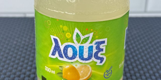 Lemon Loux Greek Soda