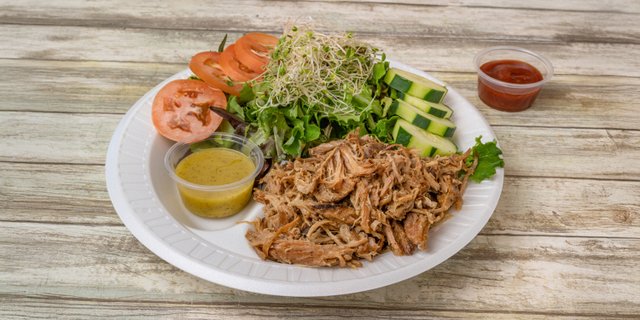 Pig On Grass Bowl Full Meal for 12 People