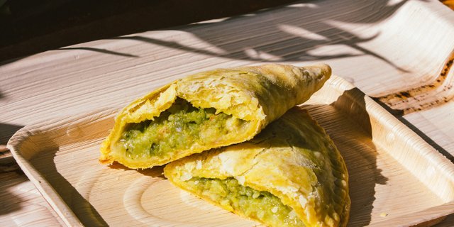 Green Curry Shrimp & Potato Patty