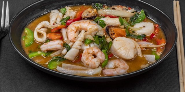 Basil Mixed Seafood
