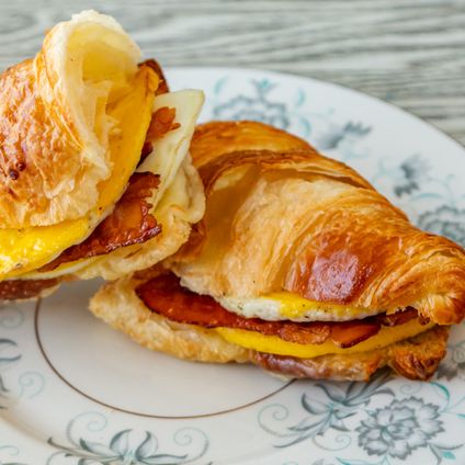 Breakfast Croissant Sandwich