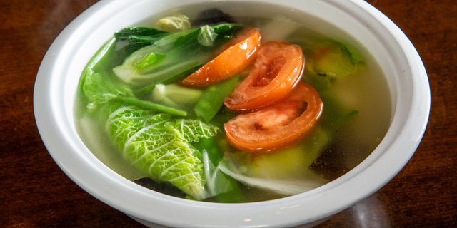 Mixed Vegetable & Tofu Soup
