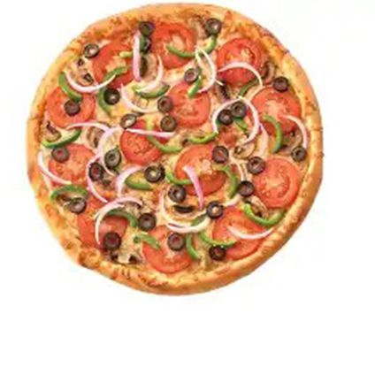 Traditional Vegetarian Pizza