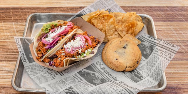 Tempeh-Cauliflower "Chorizo" Taco Box Combo