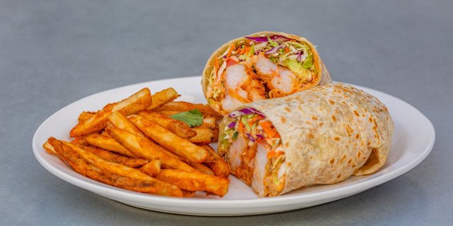 Seafood Burrito