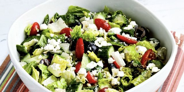 Vegetarian Organic Greek Salad