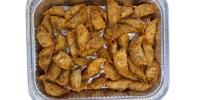 Fried Vegetable Dumplings Tray