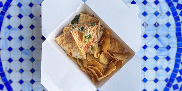 Tuna Melt Quesadilla
