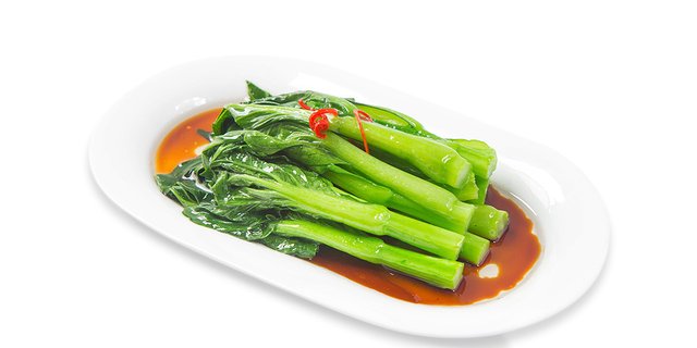 Boiled Vegetables w/ Scallion Oil