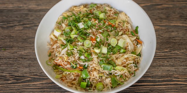 Veg Fried Rice Tray