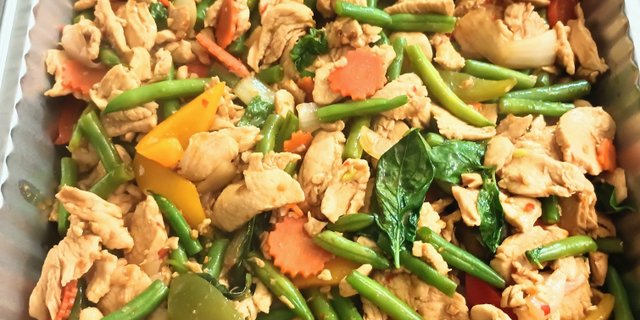 Spicy Basil Stir-Fry
