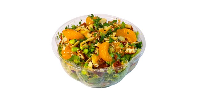 Individual Asian Crispy Chicken Salad