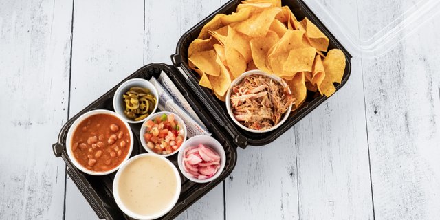BBQ Nachos Boxed Lunch