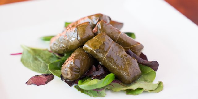 Dolmas (Grape Leaves)