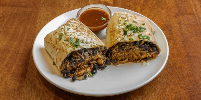 Chicken Tinga Burrito