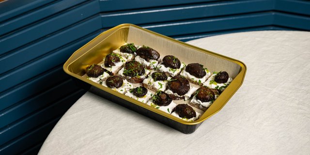 Mushroom Toast Bites