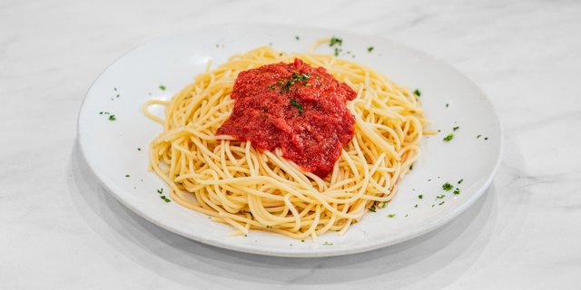 Pasta w/ Marinara Sauce